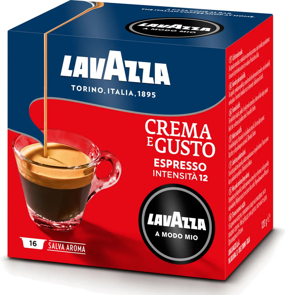 Lavazza A Modo Mio Crema E Gusto, Kaffeekapsel, Espresso, Medium Geröstet, Arabica, Robusta, A Modo Mio, 7,5 G 2 Lavazza A Modo Mio Crema E Gusto, Kaffeekapsel, Espresso, Medium Geröstet, Arabica, Robusta, A Modo Mio, 7,5 G – Bild 2