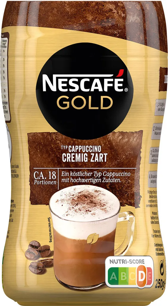 Nescafé® Nescafé Gold Typ Cappuccino Cremig Zart | 250g 8 Nescafé® Nescafé Gold Typ Cappuccino Cremig Zart | 250g – Bild 8
