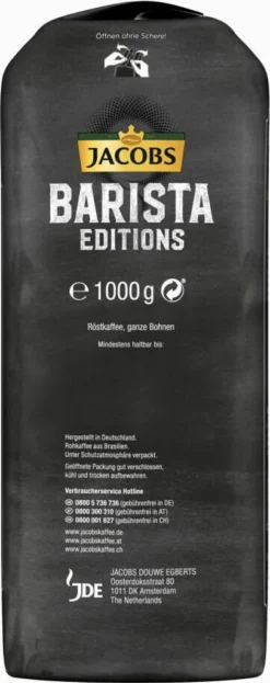 JACOBS Kaffeebohnen Barista Editions Crema Do Brasil 4 X 1 Kg Geröstete Bohnen 26 JACOBS Kaffeebohnen Barista Editions Crema Do Brasil 4 X 1 Kg Geröstete Bohnen -Kaffee Verkäufe a0babf94a0917c77ea09cc8e1e8b9123