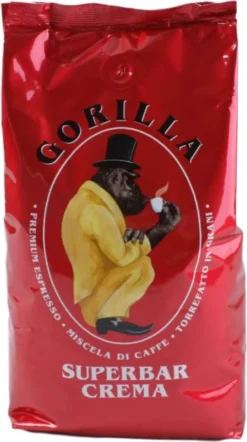 GORILLA Superbar Crema Kaffeebohnen 1 Kg 6 GORILLA Superbar Crema Kaffeebohnen 1 Kg -Kaffee Verkäufe a32494a0b4f2603681f96631ecd8440b