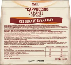 SENSEO Pads Typ Cappuccino + Typ Cappuccino Caramel Je 40 Getränke, 80 Portionen -Kaffee Verkäufe a620af4444cd25bb47fbb5b1112f205e