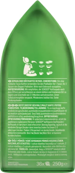 SENSEO Pads Mild UTZ 10 X 36 Kaffeepads Vorratspack - 360 Getränke 13 SENSEO Pads Mild UTZ 10 X 36 Kaffeepads Vorratspack - 360 Getränke -Kaffee Verkäufe a7b0b9329d7769d040c6a1fb7e8fe014