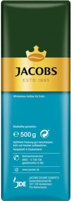 JACOBS Auslese Mild + Sanft Filterkaffee 12 X 500 G Kaffee Gemahlen 10 JACOBS Auslese Mild + Sanft Filterkaffee 12 X 500 G Kaffee Gemahlen -Kaffee Verkäufe a926687809516e782eee3f08a7f6eae2 1