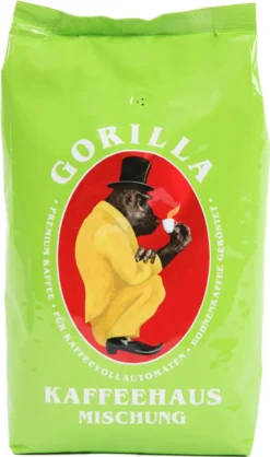 Joerges Gorilla Kaffeehaus Kaffeebohnen 1kg -Kaffee Verkäufe ac8357a19560d4954445fcb2a1424f61