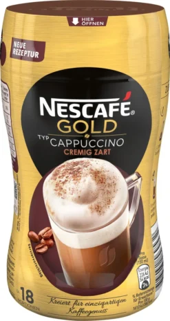 Nescafé® Nescafé Gold Typ Cappuccino Cremig Zart | 250g 18 Nescafé® Nescafé Gold Typ Cappuccino Cremig Zart | 250g -Kaffee Verkäufe aeae96d8a9071707e78f0e42d100ccce