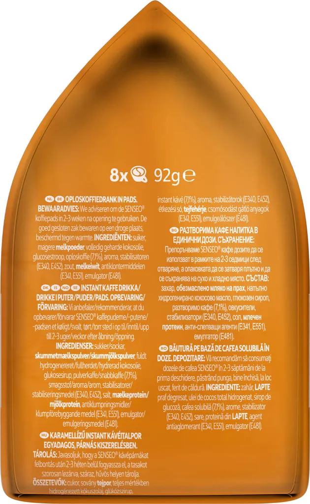 SENSEO Typ Cappuccino Caramel Pads 10er Pack 10 X 8 Getränke 7 SENSEO Typ Cappuccino Caramel Pads 10er Pack 10 X 8 Getränke – Bild 7