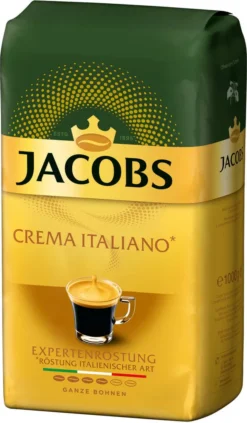 JACOBS Kaffeebohnen Expertenröstung Crema Italiano 3 Kg Geröstete Bohnen+ 1 Jacobs Barista Becher+ 1 Dose -Kaffee Verkäufe b061bb531058ef760a6f18bf3739e3d3 1