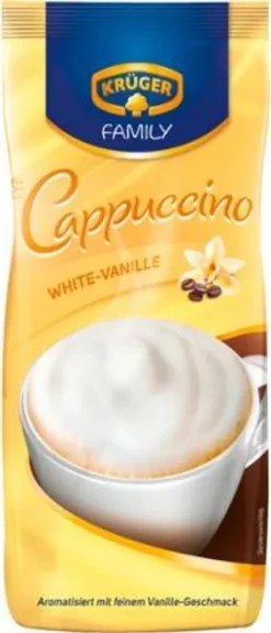 Krüger Family Cappuccino White | 500-g-Beutel -Kaffee Verkäufe b2a1065052379eb4ab9710be9997e2df