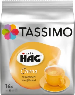 Tassimo Café Hag Crema Entkoffeiniert | 16 T Discs, Kaffeekapseln -Kaffee Verkäufe b445a2e0a770919dfbc408b7ab3bacc2