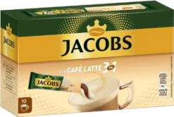 Jacobs 3in1 Sticks Café Latte | Löslicher Kaffee | 10 Portionen -Kaffee Verkäufe b5b104e55c87d270d5ae20a070df8e17