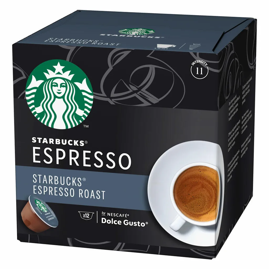 Nestlé® Starbucks By Nescafe Dolce Gusto 12 Kapseln Espresso Roast Arabica Kaffee 3 Nestlé® Starbucks By Nescafe Dolce Gusto 12 Kapseln Espresso Roast Arabica Kaffee – Bild 3