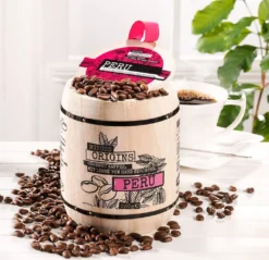 Minges Kaffee Peru Hochland Arabica Im Holzfass, Ganze Bohne -Kaffee Verkäufe bc4527fd0c1306b478532912f276f8ec