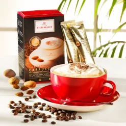 Niederegger Marzipan Geschmack Cappuccino 10 Portionsbeutel 220g -Kaffee Verkäufe bcbbdca313b5b2394998586f065874d2