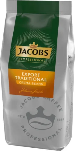 JACOBS Kaffeebohnen Professional Export Traditional Crema Markant 2 X 1 Kg -Kaffee Verkäufe bcea5721963d424ecad7dcb00fabdd7f