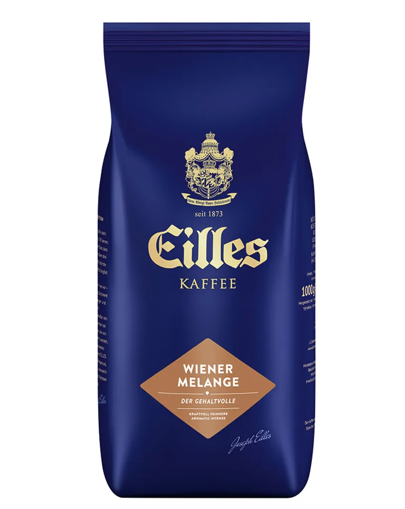 Kaffee WIENER MELANGE Von Eilles, 1000g Bohnen 1 Kaffee WIENER MELANGE Von Eilles, 1000g Bohnen