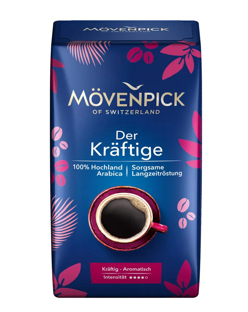 Kaffee DER KRÄFTIGE Von Mövenpick, 500g Gemahlen 1 Kaffee DER KRÄFTIGE Von Mövenpick, 500g Gemahlen