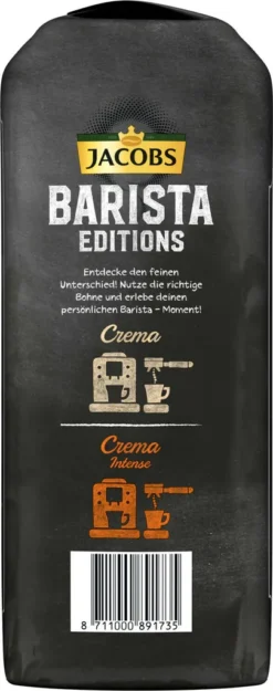 JACOBS Kaffeebohnen Barista Editions Espresso 2 X 1 Kg Espressobohnen Ganze Bohne -Kaffee Verkäufe bef89126f01b36574c04f7e2c70d44fa