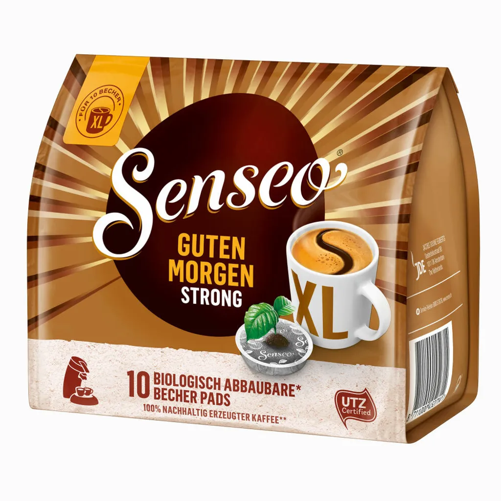 Senseo, Kaffeepads, Guten Morgen Strong XL, 10 Er, 125 G 3 Senseo, Kaffeepads, Guten Morgen Strong XL, 10 Er, 125 G – Bild 3