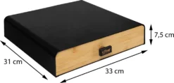 5five Simply Smart Aufbewahrungsbox Kaffe Kapsel Modern Metall Bambus Schwarz/braun 7,5cm X 33cm X 31cm 14 5five Simply Smart Aufbewahrungsbox Kaffe Kapsel Modern Metall Bambus Schwarz/braun 7,5cm X 33cm X 31cm -Kaffee Verkäufe c1b85d75c6b86777e8e06fe339f17de4