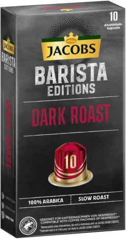 JACOBS Kapseln Barista Editions Dark Roast 10 10x10 Nespresso®* Kompatibel -Kaffee Verkäufe c2569abbfebaa7af7b0d8e22a615443d