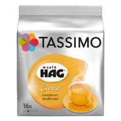 TASSIMO Café HAG Entkoffeiniert 5er Pack T Discs Kaffee Kapseln 5 X 16 Getränke -Kaffee Verkäufe c5261c690f64ca0bb82bc082a6aa5359