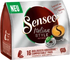 SENSEO Pads Italian Style Senseopads UTZ 80 Getränke Kaffeepads -Kaffee Verkäufe c6b109c25f5dbd91d92bacf28c3d0aa3