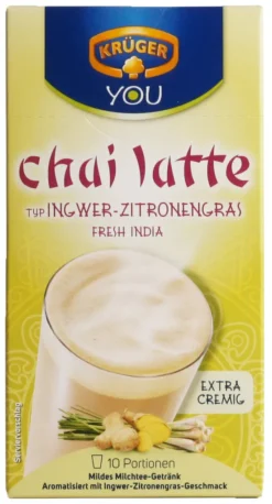 Krüger You Chai Latte Typ Ingwer-Zitronengras Fresh India Extra Cremig | 10 Portionen 9 Krüger You Chai Latte Typ Ingwer-Zitronengras Fresh India Extra Cremig | 10 Portionen -Kaffee Verkäufe c7549ec99388ae51b3d83af56d6ca49c