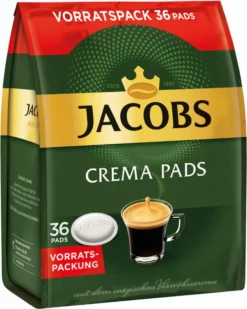 JACOBS Kaffeepads Crema Classic UTZ- 5 X 36 Getränke Pads Vorteilspack 16 JACOBS Kaffeepads Crema Classic UTZ- 5 X 36 Getränke Pads Vorteilspack -Kaffee Verkäufe c7a699f02e5a94e110d0d2ee916baba8