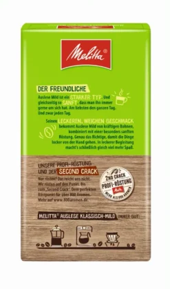MELITTA Filterkaffee Auslese Klassisch-mild Gemahlener Röstkaffee 12x500g -Kaffee Verkäufe c8c49f018a8fc981a4be8ae24da62acc