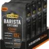 Jacobs Barista Editions Crema Intense, Bohnenkaffee, Ganze Bohnen, Röstkaffee, Kaffeebohnen, 4 X 1000 G