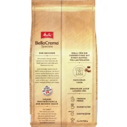 MELITTA Ganze Kaffeebohnen BellaCrema Speciale 1100g Milder Geschmack Stärke 2 -Kaffee Verkäufe c9c56f4ce9a806a272b53193bae7a9cf