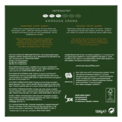 JACOBS Kapseln Krönung Crema 200 Nespresso®* Kompatible Kaffeekapseln 10x20 -Kaffee Verkäufe ca884fba7723156172416355100c1ca0
