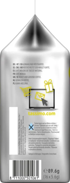 Tassimo Jacobs Caffè Crema Mild | 16 T Discs, Kaffeekapseln 11 Tassimo Jacobs Caffè Crema Mild | 16 T Discs, Kaffeekapseln -Kaffee Verkäufe cd19df87399e4d76b916a122382a8864