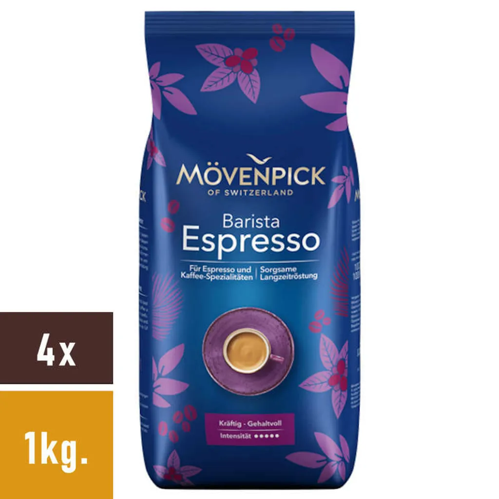 Mövenpick - Espresso Bohnen - 4x 1kg 3 Mövenpick - Espresso Bohnen - 4x 1kg – Bild 3