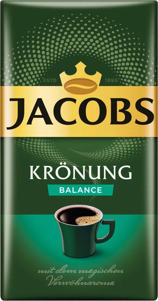 JACOBS Krönung Balance Filterkaffee 12 X 500 G Gemahlener Röstkaffee 1 JACOBS Krönung Balance Filterkaffee 12 X 500 G Gemahlener Röstkaffee
