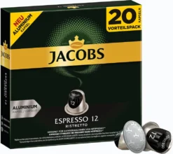 JACOBS Kapseln Espresso Ristretto 200 Nespresso Kompatible Kaffeekapseln -Kaffee Verkäufe d078a7662c070c48e325b7a2d4780568