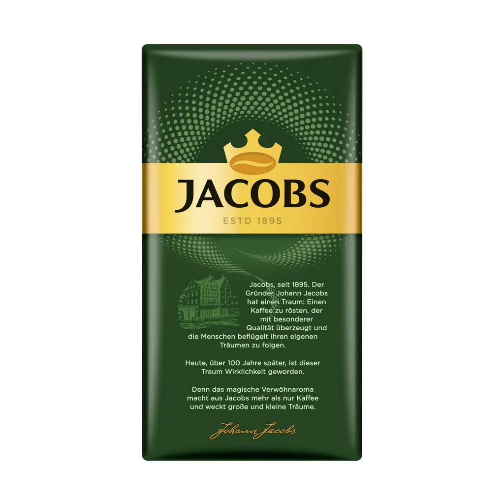 Jacobs Filterkaffee Krönung Entkoffeiniert | Gemahlen | 500g 2 Jacobs Filterkaffee Krönung Entkoffeiniert | Gemahlen | 500g – Bild 2