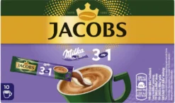 JACOBS Löskaffee 3in1 Milka®* 12x10 Sticks Löslicher Instantkaffee 120 Getränke -Kaffee Verkäufe d26c3d38973cdc454b25f08f0d4190f2