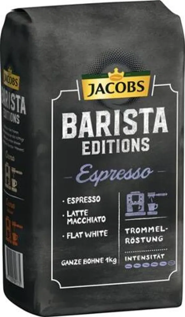 Jacobs Barista Editions Espresso | Ganze Bohne | 1000g 1 Jacobs Barista Editions Espresso | Ganze Bohne | 1000g