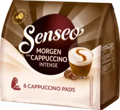 SENSEO Pads Typ Morgen Cappuccino Intense 10 X 8 Pads 80 Getränke 17 SENSEO Pads Typ Morgen Cappuccino Intense 10 X 8 Pads 80 Getränke -Kaffee Verkäufe d8215cbfb9fde43b1fb39bd51d7e2ce1