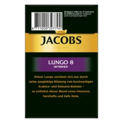 JACOBS Kapseln Lungo Intenso 5 X 40 Nespresso®* Kompatible Kaffeekapseln -Kaffee Verkäufe d90f32b8a7e782af4bdd1476f79cf0ce