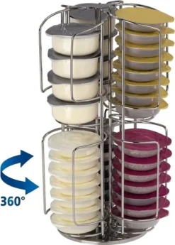 Tassimo Jacobs Latte Macchiato Classico 8er Pack, 264 G Packung Plus Tassimo Drehständer Passend Für 6 Sorten A 8 T-Disc Drehbar -Kaffee Verkäufe d9bdb6b3f98791563d1b1bf15d09f1f3 1