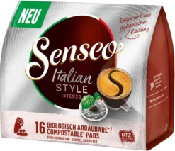 SENSEO Pads Italian Style Senseopads UTZ 80 Getränke Kaffeepads -Kaffee Verkäufe da20544efa2cd6ef4cba2f0a2408d75b