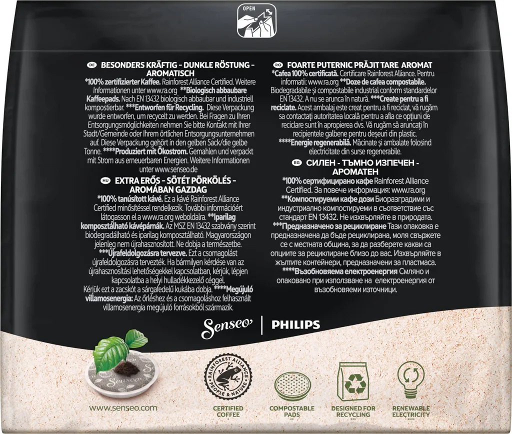 SENSEO Pads Typ Espresso Senseopads 160 Getränke Kaffeepads 5 SENSEO Pads Typ Espresso Senseopads 160 Getränke Kaffeepads – Bild 5