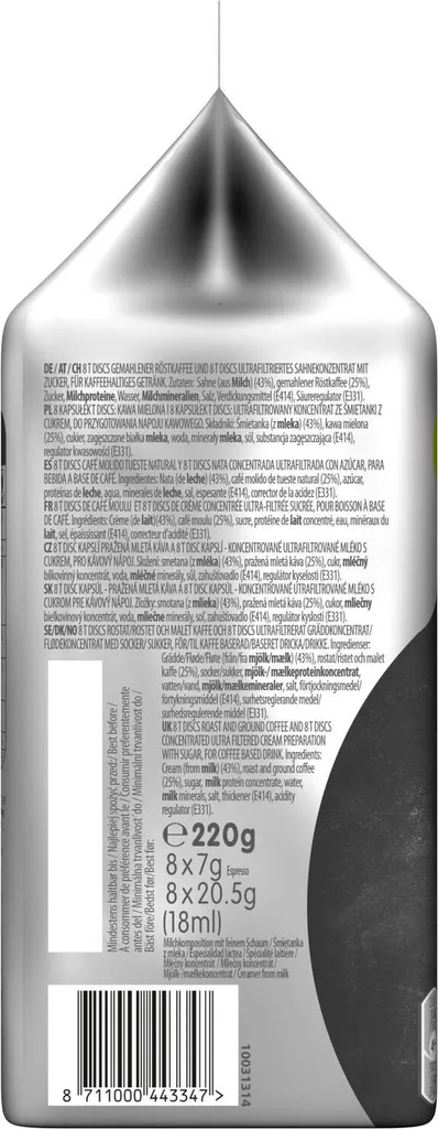 TASSIMO Coffee Shop Selections Flat White T Discs Kapseln 5er Pack 5x8 Getränke 4 TASSIMO Coffee Shop Selections Flat White T Discs Kapseln 5er Pack 5x8 Getränke – Bild 4