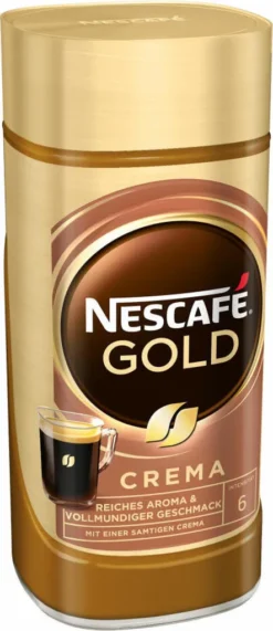 Nescafé® Nescafé Gold Crema | Löslicher Kaffee | 200g-Glas 14 Nescafé® Nescafé Gold Crema | Löslicher Kaffee | 200g-Glas -Kaffee Verkäufe dd288978079ff3b84df0069156f6292c