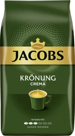 Jacobs Krönung Crema | Ganze Bohne | 1000g -Kaffee Verkäufe e1c6fb9963b83393b1be5016c40ed986