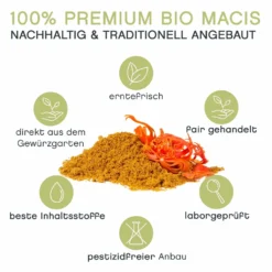 Macis Muskatblüte Gemahlen, BIO, 100g 11 Macis Muskatblüte Gemahlen, BIO, 100g -Kaffee Verkäufe e4fb189ed6f966231ce94ab7e90a7b97