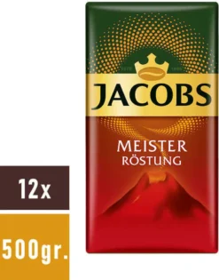 JACOBS Meisterröstung Filterkaffee 12 X 500 G Kaffee Gemahlen -Kaffee Verkäufe e7431fb5a20ecfc780142c35dd5952de