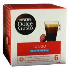 Nescafé® Nescafé Dolce Gusto Lungo Decaffeinato Entkoffeiniert | 16 Kaffeekapseln -Kaffee Verkäufe ebe340d4032641b2cda99a6dfbdd32a3